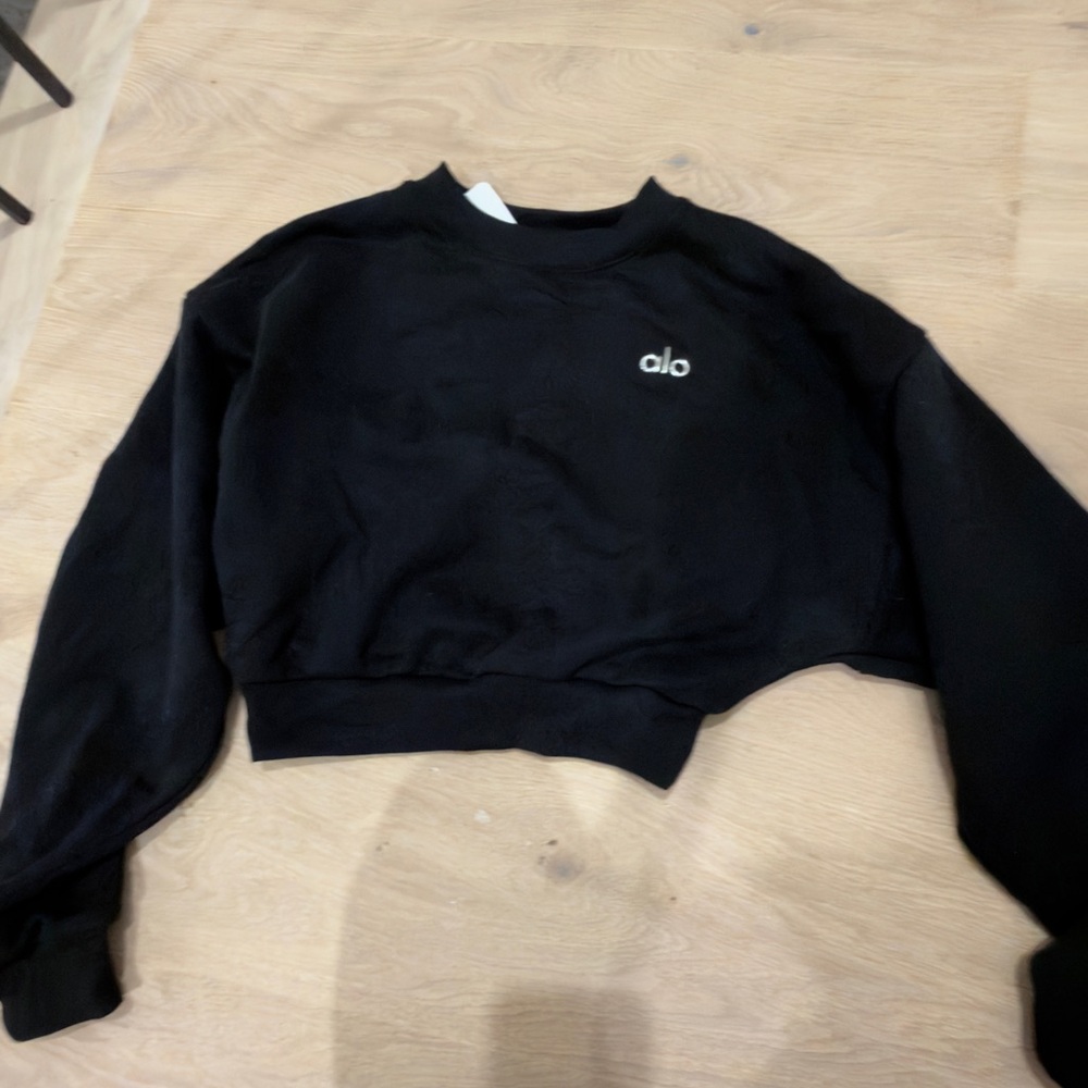 ALO Yoga accolade cropped crewneck